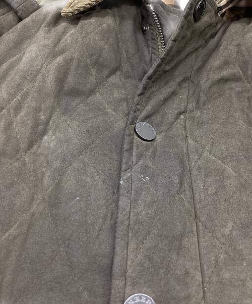BURBERRY（バーバリー）BURBERRY (バーバリー) フェイクスエードキルティングジャケット / BBP02-115-78 ブラウン サイズ:Mの古着・服飾アイテム