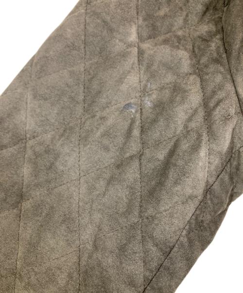 BURBERRY（バーバリー）BURBERRY (バーバリー) フェイクスエードキルティングジャケット / BBP02-115-78 ブラウン サイズ:Mの古着・服飾アイテム