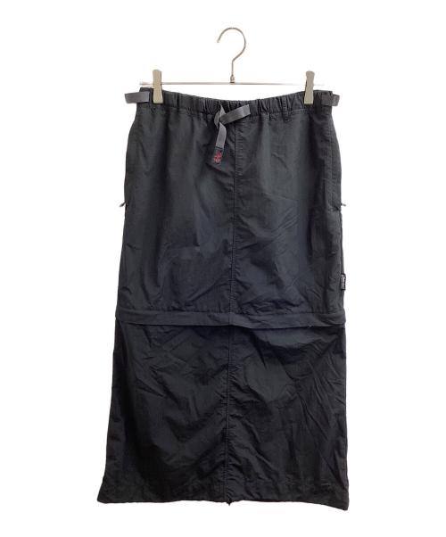 GRAMICCI（グラミチ）GRAMICCI (グラミチ) CONVERTIBLEMICRO RIPSTOP SKIRT ブラック サイズ:Lの古着・服飾アイテム