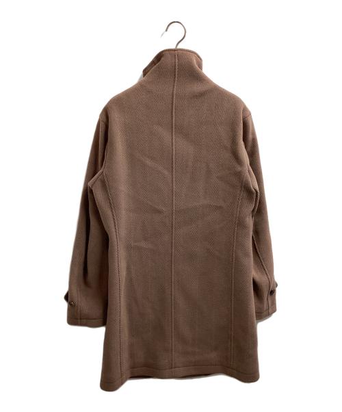 Junhashimoto（ジュンハシモト）junhashimoto (ジュンハシモト) スタンドカラーコート　/　1012120006 ブラウン サイズ:3の古着・服飾アイテム