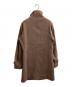 junhashimoto (ジュンハシモト) スタンドカラーコート　/　1012120006 ブラウン サイズ:3：6000円