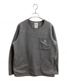 DANTON（ダントン）の古着「フリースプルオーバー」｜グレー