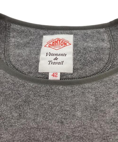 DANTON（ダントン）DANTON (ダントン) フリースプルオーバー グレー サイズ:42の古着・服飾アイテム