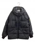 STONE ISLANDストーンアイランド）の古着「/ GARMENT DYED CRINKLE REPS RECYCLED NYLON DOWN　/　791540723」｜ブラック