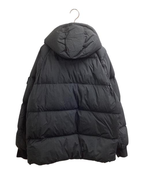 STONE ISLAND（ストーンアイランド）STONE ISLAND (ストーンアイランド) / GARMENT DYED CRINKLE REPS RECYCLED NYLON DOWN　/　791540723 ブラック サイズ:Lの古着・服飾アイテム