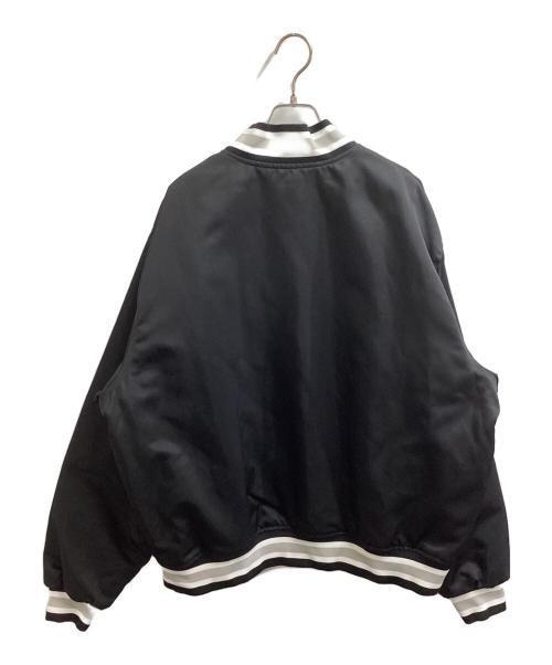 NIKE（ナイキ）NIKE (ナイキ) AS M NK AU SATIN DUGOUT JKT / DX0659-010 ブラック サイズ:XXLの古着・服飾アイテム
