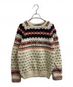 RALPH LAURENラルフローレン）の古着「HAND KNIT セーター」｜アイボリー