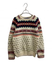 RALPH LAUREN（ラルフローレン）の古着「HAND KNIT セーター」｜アイボリー