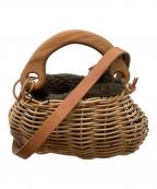 hitsukiヒツキ）の古着「basketカゴバッグ」｜ベージュ