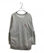 Champion REVERSE WEAVEチャンピオン リバース ウィーブ）の古着「80's フロント刺繍 スウェット」｜グレー