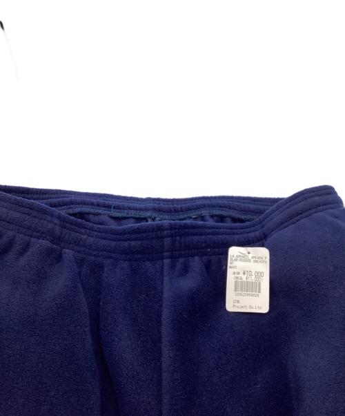 LOS ANGELES APPAREL（ロサンゼルスアパレル）LOS ANGELES APPAREL (ロサンゼルスアパレル) Polar Fleece Sweatpant / ポーラー フリース スウェットパンツ / PF404 ネイビー サイズ:L 未使用品の古着・服飾アイテム