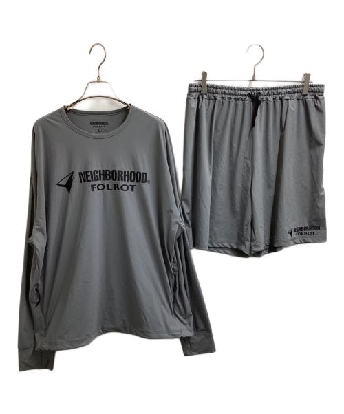 NEIGHBORHOOD（ネイバーフッド）NEIGHBORHOOD (ネイバーフッド) FOLBOT (フォルボット) PHYSICAL FITNESS UNIFORM / 2617975N-CSM01 グレー サイズ:XLの古着・服飾アイテム