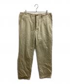 STANDARD CALIFORNIAスタンダードカリフォルニア）の古着「CHINO PANTS ST VINTAGE WASH」｜ベージュ