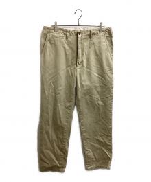 STANDARD CALIFORNIA（スタンダードカリフォルニア）の古着「CHINO PANTS ST VINTAGE WASH」｜ベージュ