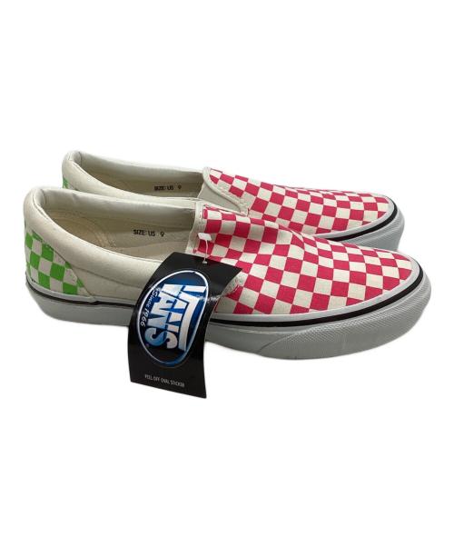 VANS（ヴァンズ）VANS　 (ヴァンズ) UNDERCOVER (アンダーカバー) CLASSIC SLIP-ON CHECK / V98-Z529 マルチカラー サイズ:US9の古着・服飾アイテム