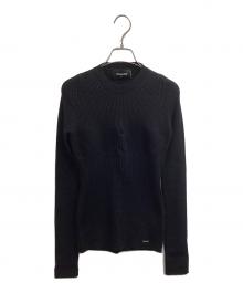 DSQUARED2（ディースクエアード）の古着「リブニット」｜ブラック