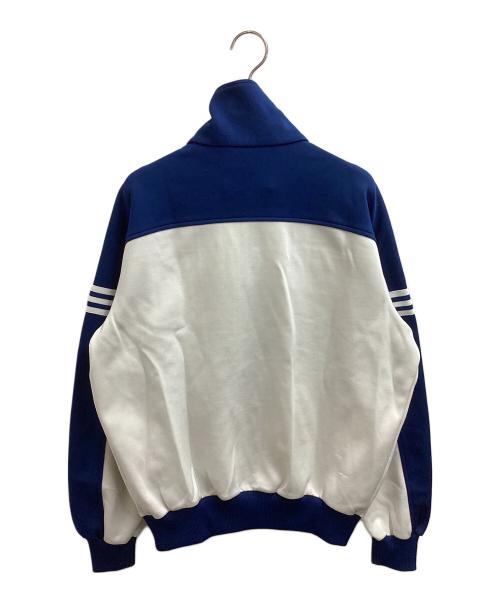 adidas（アディダス）adidas (アディダス) 70's トラックジャケット / デサント製 / 西ドイツ製 ネイビー×ホワイト サイズ:5の古着・服飾アイテム