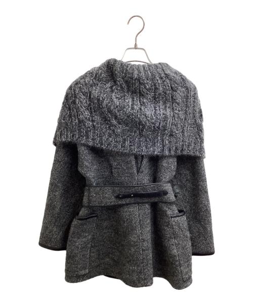 SPORT MAX（スポーツマックス）SPORT MAX (スポーツマックス) ビックカラーウールコート グレー サイズ:36の古着・服飾アイテム