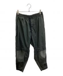 Y-3（ワイスリー）の古着「NYLON RIBBED PANT」｜グリーン