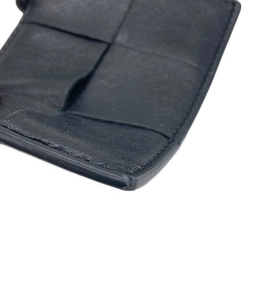 BOTTEGA VENETA（ボッテガベネタ）BOTTEGA VENETA (ボッテガベネタ) カセットバッジホルダーパスケース ブラックの古着・服飾アイテム