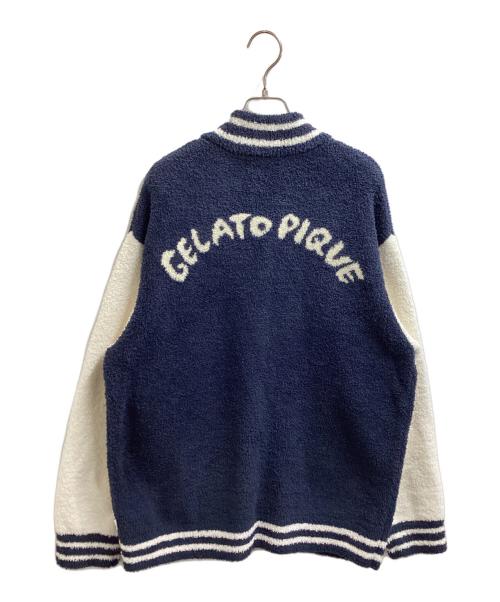 GELATO PIQUE HOMME（ジェラートピケ オム）GELATO PIQUE HOMME (ジェラートピケ オム) パウダージャガードブルゾン　/　PHNT255935 ネイビー サイズ:Lの古着・服飾アイテム