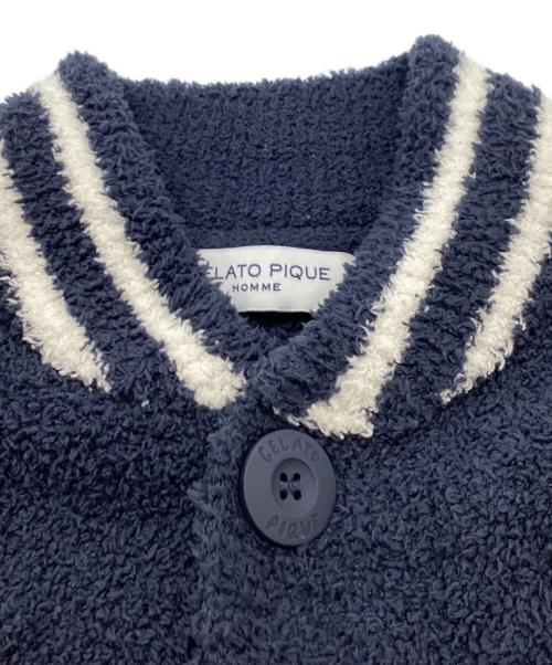 GELATO PIQUE HOMME（ジェラートピケ オム）GELATO PIQUE HOMME (ジェラートピケ オム) パウダージャガードブルゾン　/　PHNT255935 ネイビー サイズ:Lの古着・服飾アイテム