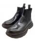 ALEXANDER McQUEEN（アレキサンダーマックイーン）の古着「サイドゴアブーツ / 641837」｜ブラック