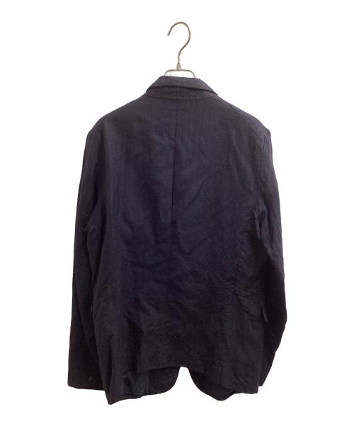 KLASICA（クラシカ）KLASICA (クラシカ) ジレ付リネン混テーラードジャケット ネイビー サイズ:3の古着・服飾アイテム