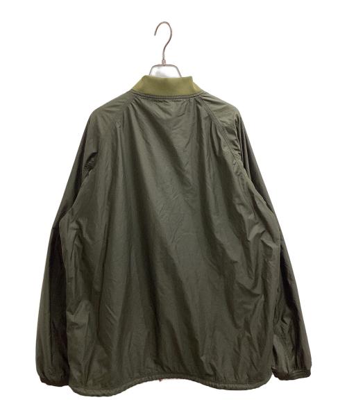 NANGA（ナンガ）NANGA (ナンガ) RIB COLLAR COACH JACKET グリーン サイズ:XLの古着・服飾アイテム