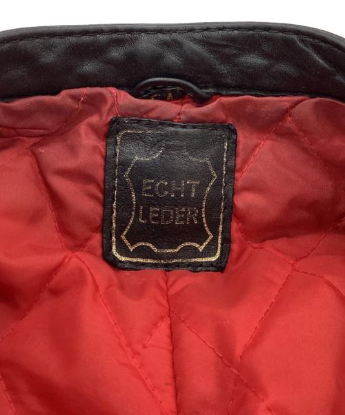USED（USED）USED (USED) バイカージャケット ブラック サイズ:不明の古着・服飾アイテム