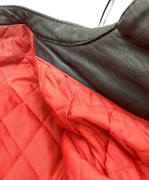 USED（USED）USED (USED) バイカージャケット ブラック サイズ:不明の古着・服飾アイテム