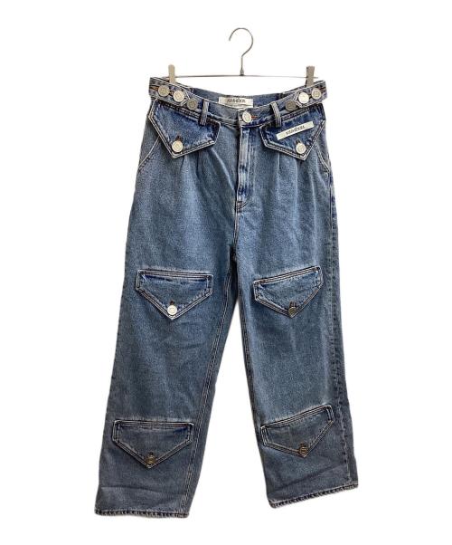 Kimhekim（キムヘキム）KIMHEKIM (キムヘキム) SIX POCKET PANTS インディゴ サイズ:27の古着・服飾アイテム