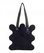 norienomotoノリエノモト）の古着「wave tote bag」｜ブラック