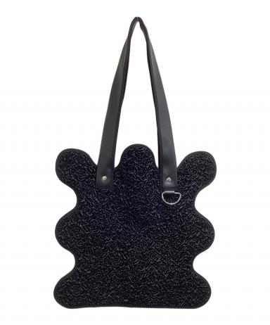 中古・古着通販】norienomoto (ノリエノモト) wave tote bag ブラック