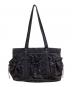 RONE PARC (ロネ パーク) Drawstring pocket bag ブラック：7000円