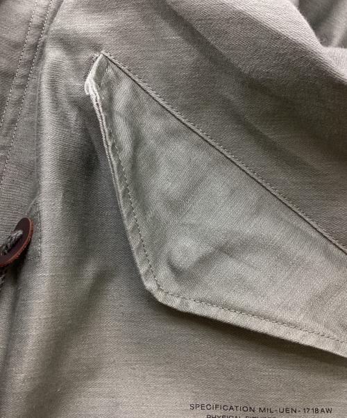 uniform experiment（ユニフォームエクスペリメント）uniform experiment (ユニフォームエクスペリメント) MILITARY STAND COLLAR M-51（ミリタリースタンドカラーコートエムゴーイチ） オリーブ サイズ:2の古着・服飾アイテム