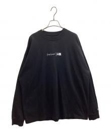 Yohji Yamamoto pour homme×New Era（ヨウジヤマモト プールオム×ニューエラ）の古着「New Era OS LS TEE」｜ブラック