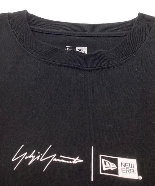 Yohji Yamamoto pour homme（ヨウジヤマモト プールオム）Yohji Yamamoto pour homme (ヨウジヤマモト プールオム) New Era (ニューエラ) New Era OS LS TEE ブラック サイズ:XXLの古着・服飾アイテム