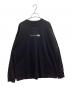 Yohji Yamamoto pour homme（ヨウジヤマモト プールオム）の古着「New Era OS LS TEE」｜ブラック