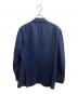 BEAMS F (ビームスエフ) ミックスファブリックソリッドジャケット / 21-16-1713-731 ネイビー サイズ:44/8R：8000円