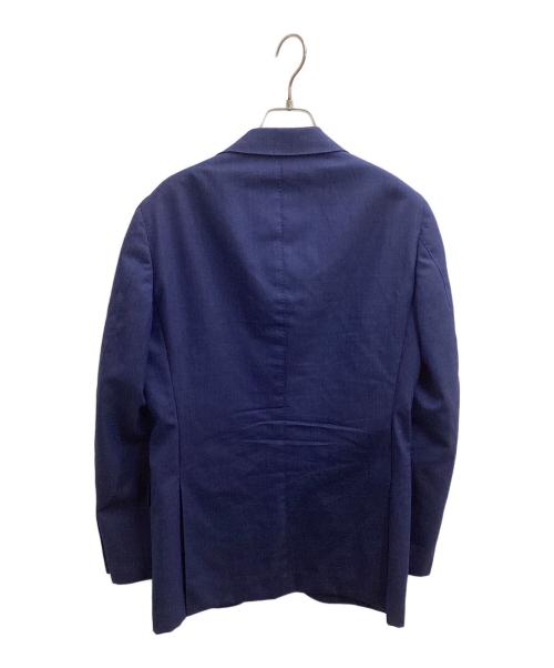 BEAMS F（ビームスエフ）BEAMS F (ビームスエフ) CANONICOネイビーソリッド 3ボタンスーツ ネイビー サイズ:44の古着・服飾アイテム