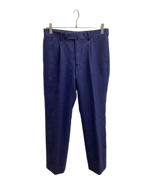 BEAMS F（ビームスエフ）BEAMS F (ビームスエフ) CANONICOネイビーソリッド 3ボタンスーツ ネイビー サイズ:44の古着・服飾アイテム