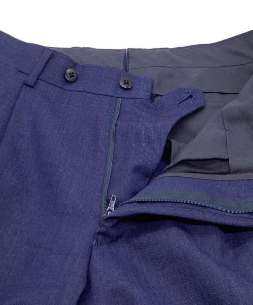 BEAMS F（ビームスエフ）BEAMS F (ビームスエフ) CANONICOネイビーソリッド 3ボタンスーツ ネイビー サイズ:44の古着・服飾アイテム