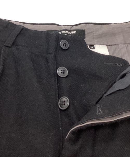 JUNYA WATANABE COMME des GARCONS（(ジュンヤワタナベ コムデギャルソン）JUNYA WATANABE COMME des GARCONS ((ジュンヤワタナベ コムデギャルソン) ウール混クロップドパンツ　/　JF-P012 ブラック サイズ:Sの古着・服飾アイテム