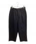 JUNYA WATANABE COMME des GARCONS（(ジュンヤワタナベ コムデギャルソン）の古着「ウール混クロップドパンツ　/　JF-P012」｜ブラック