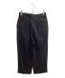 JUNYA WATANABE COMME des GARCONS ((ジュンヤワタナベ コムデギャルソン) ウール混クロップドパンツ　/　JF-P012 ブラック サイズ:S：7000円