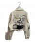 Desigual (デシグアル) Disney (ディズニー) ミッキーマウス クロップド丈トラッカースウェットジャケット / 25WWSK16 アイボリー サイズ:M：9000円