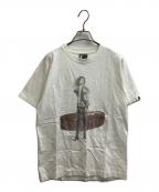 A BATHING APEアベイシングエイプ）の古着「2002 HAJIME SORAYAMA プリントTシャツ / 空山基」｜ホワイト