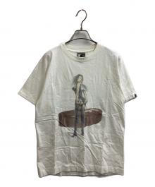 A BATHING APE（アベイシングエイプ）の古着「2002 HAJIME SORAYAMA プリントTシャツ / 空山基」｜ホワイト