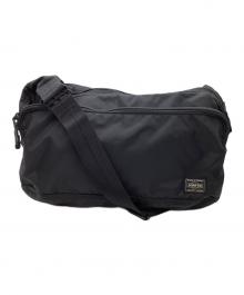 PORTER（ポーター）の古着「FLASH  SHOULDER BAG / フラッシュショルダーバッグ / 689-05938」｜ブラック